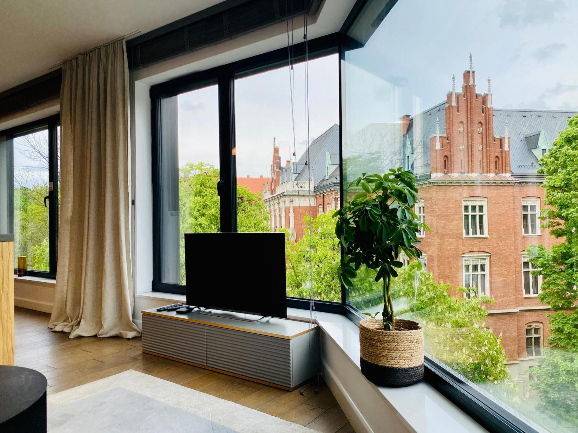 Panorama View By Mint Apartment Krakow Exterior photo