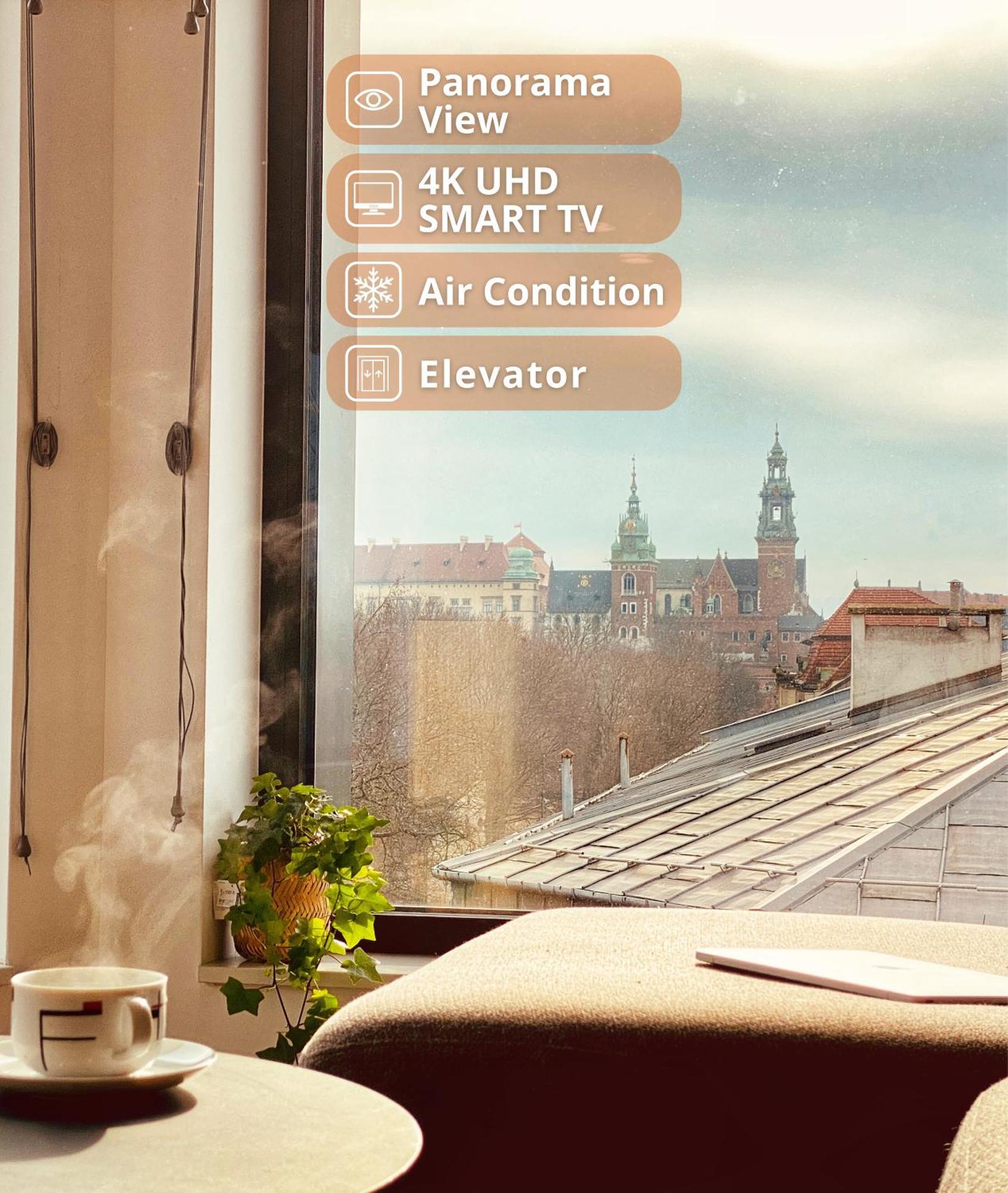 Panorama View By Mint Apartment Krakow Exterior photo